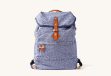 Tanner Goods Debuts The Navy Salt & Pepper Daypack Tanner Goods Debuts The Navy Salt & Pepper Daypack