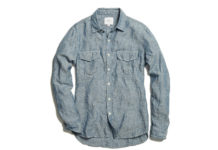 Rivay Gives The Classic Chambray The Bleached Indigo Treatment Rivay Gives The Classic Chambray The Bleached Indigo Treatment