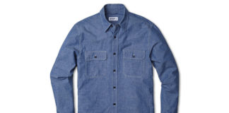 This Buck Mason Shirt Is A Denim Classic This Buck Mason Shirt Is A Denim Classic