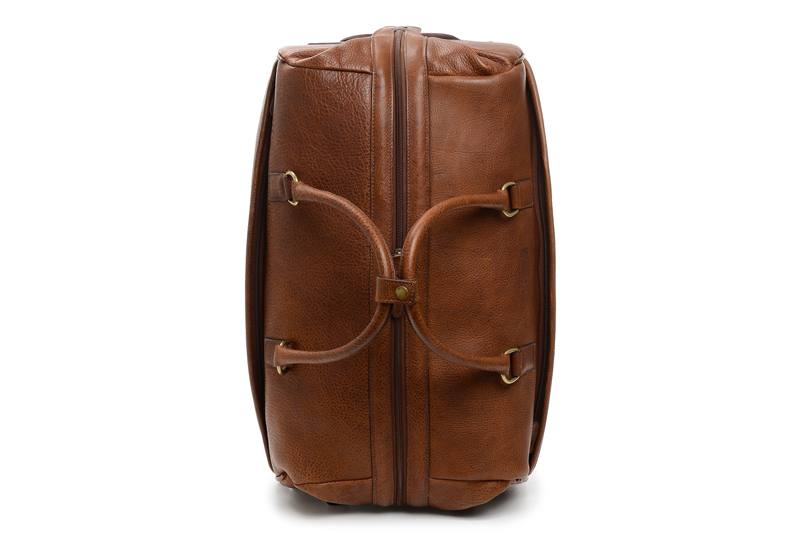 Korchmar's Leather Wheeled Duffle Bag Makes Travel Easy The Primary Mag