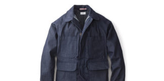 Apolis & Huckberry Team Up For The Selvage Denim Chore Jacket Apolis & Huckberry Team Up For The Selvage Denim Chore Jacket