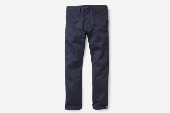 Get Dressed Up With Trumaker Boone Selvage Twill Chino