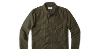 Mix And Match Layers With Buck Mason’s Military Overshirt Mix And Match Layers With Buck Mason's Military Overshirt