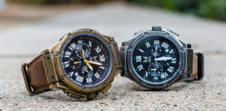 Review Time With MSTR’s Horween Leather Vintage Ambassador Watch