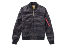 Suit Up In Alpha Industries’ Camo Flight Jacket This Season