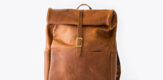 Whipping Post Has Your Back With This Leather Roll Top Backpack Whipping Post Has Your Back With This Leather Roll Top Backpack