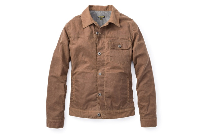 Stay Fall Ready With This Waxed Trucker Jacket