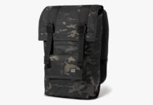Stand Out In Mission Workshop’s Black Camo Fitzroy Bag