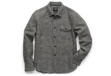 Get Ready To Layer With Rivay’s Plaid Wool Overshirt