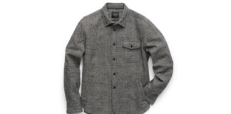 Get Ready To Layer With Rivay’s Plaid Wool Overshirt