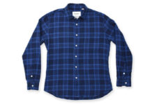 Score This Indigo Button Down Shirt For Less Than $100