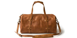 The Leather Weekender We’ve Been Dreaming About