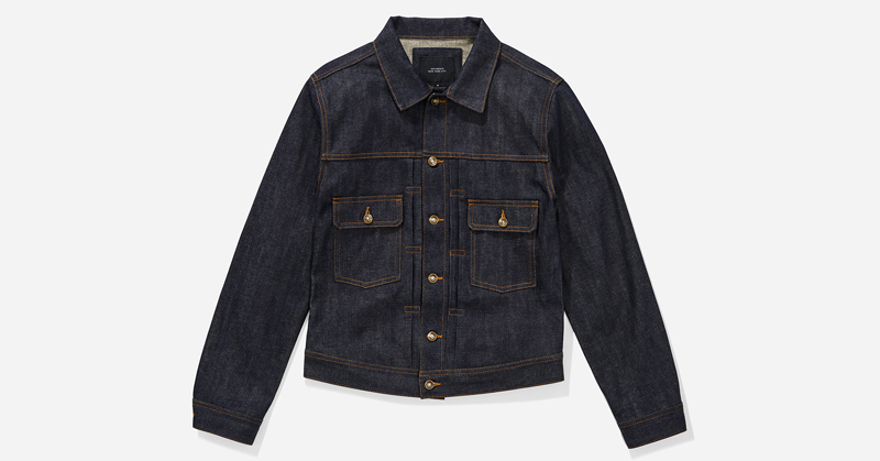 Score This Raw Denim Jacket At 50% Off - The Primary Mag