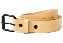 The Raw Veg-Tan Leather Belt You Need In Your Life