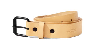 The Raw Veg-Tan Leather Belt You Need In Your Life