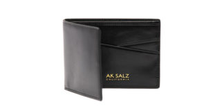 Treat Yourself To This Sleek Bifold By AK Salz