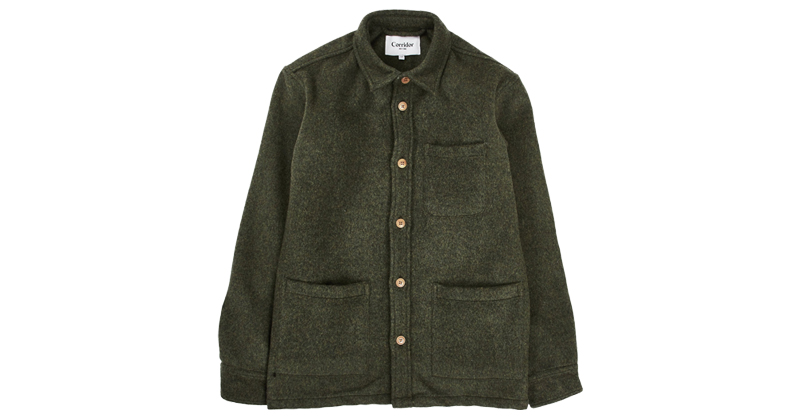 Retro Lambswool Collar Cotton Jacket WDZ0039
