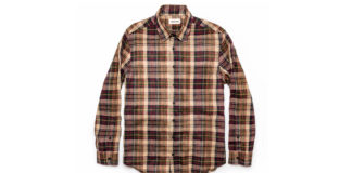 Taylor Stitch Brings The Fall Vibes With Their California Shirt