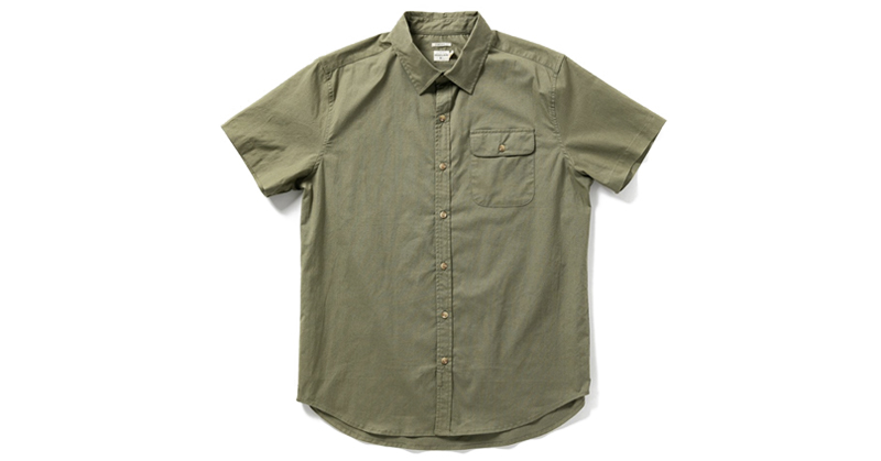 Beat The Heat With This Stylish Olive Short-Sleeve Shirt - The Primary Mag