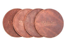 Keep Your Surfaces Protected With These Awesome Leather Coasters