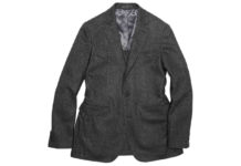 Get Your Dapper On In This Herringbone Jacket By Tie Bar