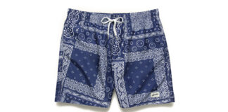 Hit The Beach In Style With These Bandana Swim Trunks