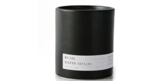 Aerangis Brings The Holidays To Your Home With Their Silver Skyline Candle