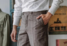 These Salt-And-Pepper Pants Bring Vintage Workwear Back