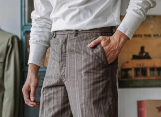 These Salt-And-Pepper Pants Bring Vintage Workwear Back